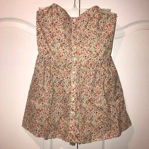 Super cute, floral romper